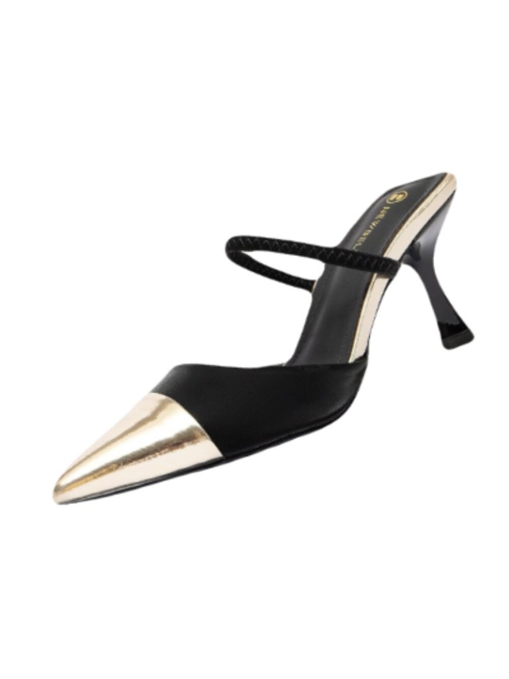 NWT NEWBELLA Pointed Toe Kitten Heel Mules Size 8